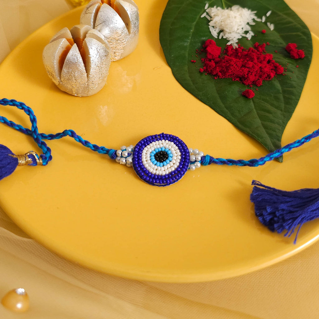 Blue Evil Eye Rakhi