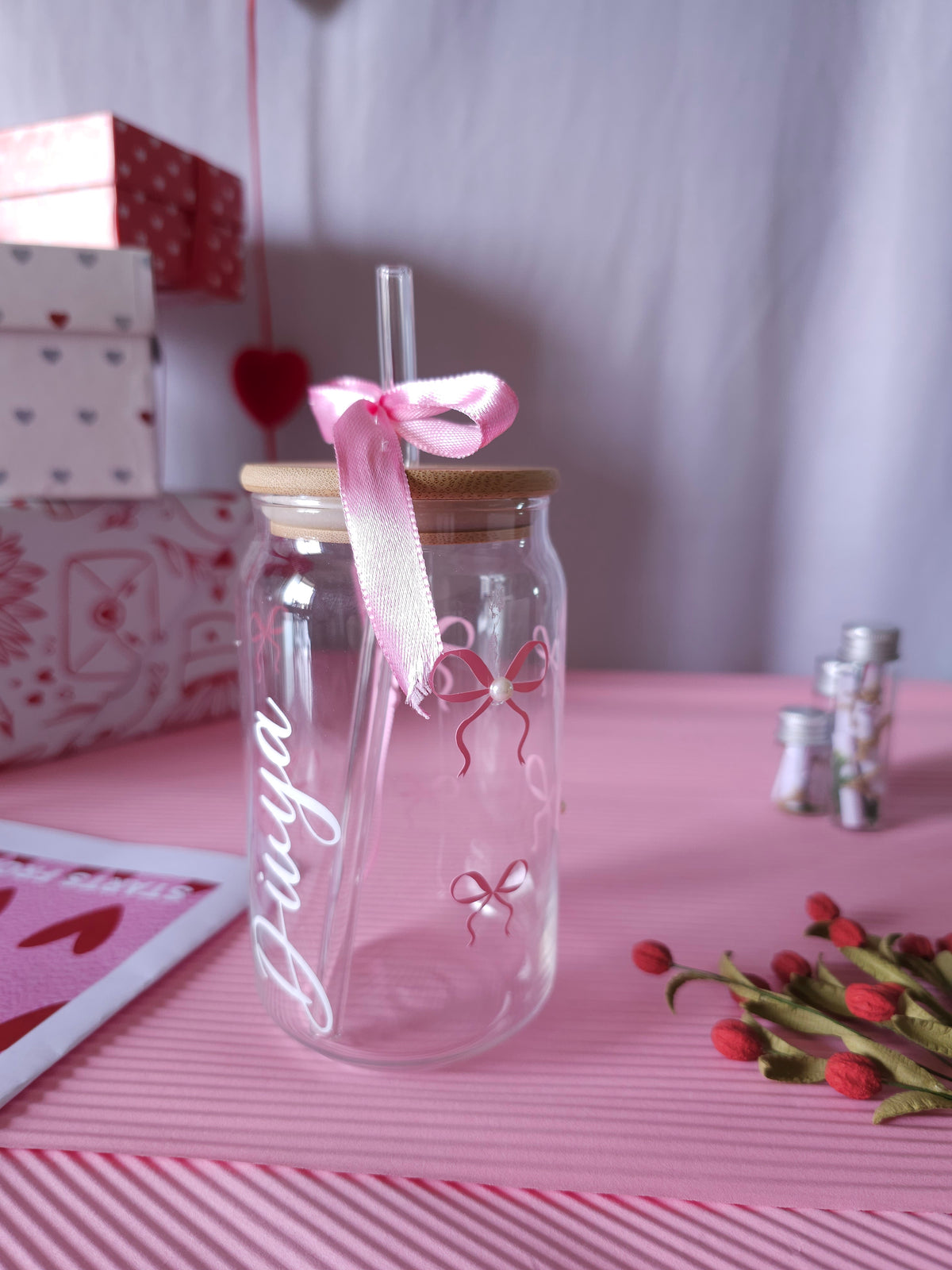 Bow Sippers personalized