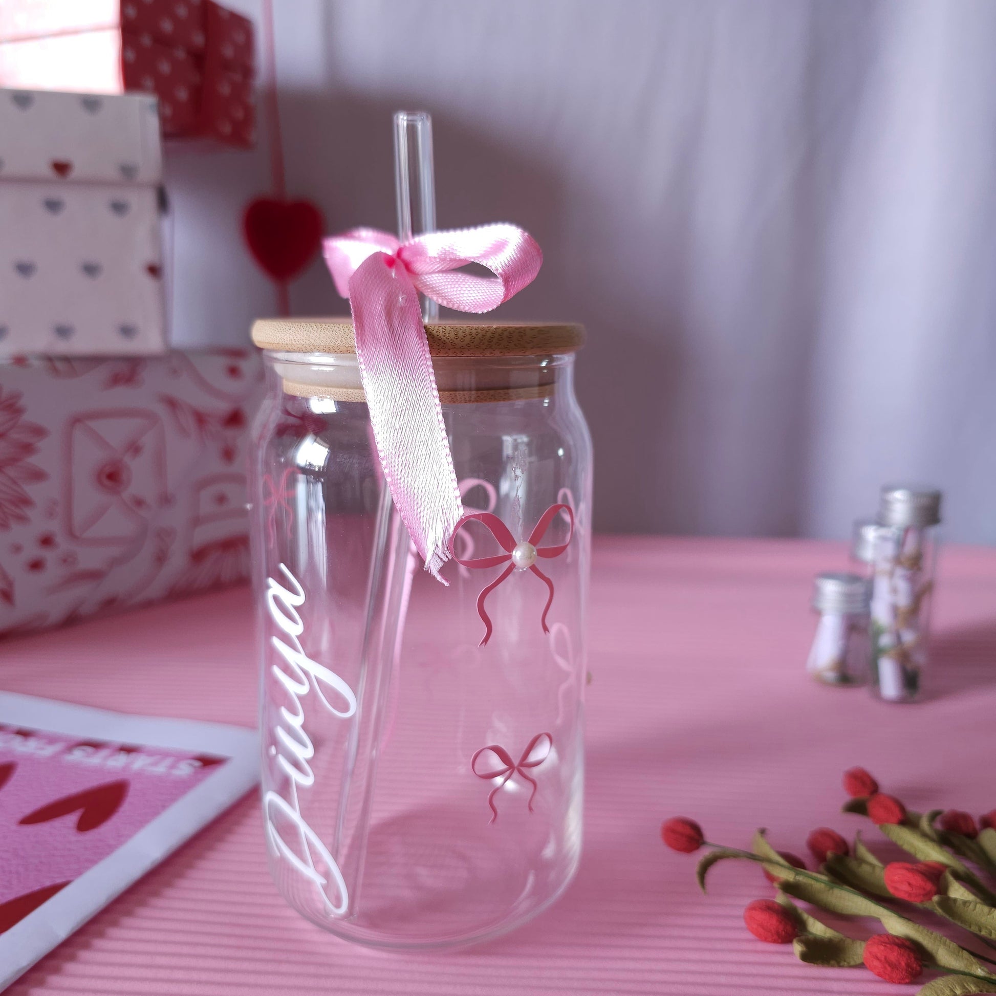 Bow Sippers personalized