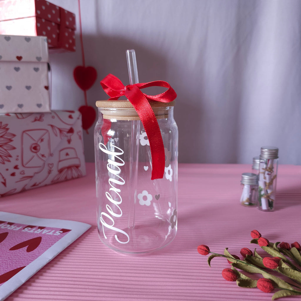Cute Flower Sipper Personalized