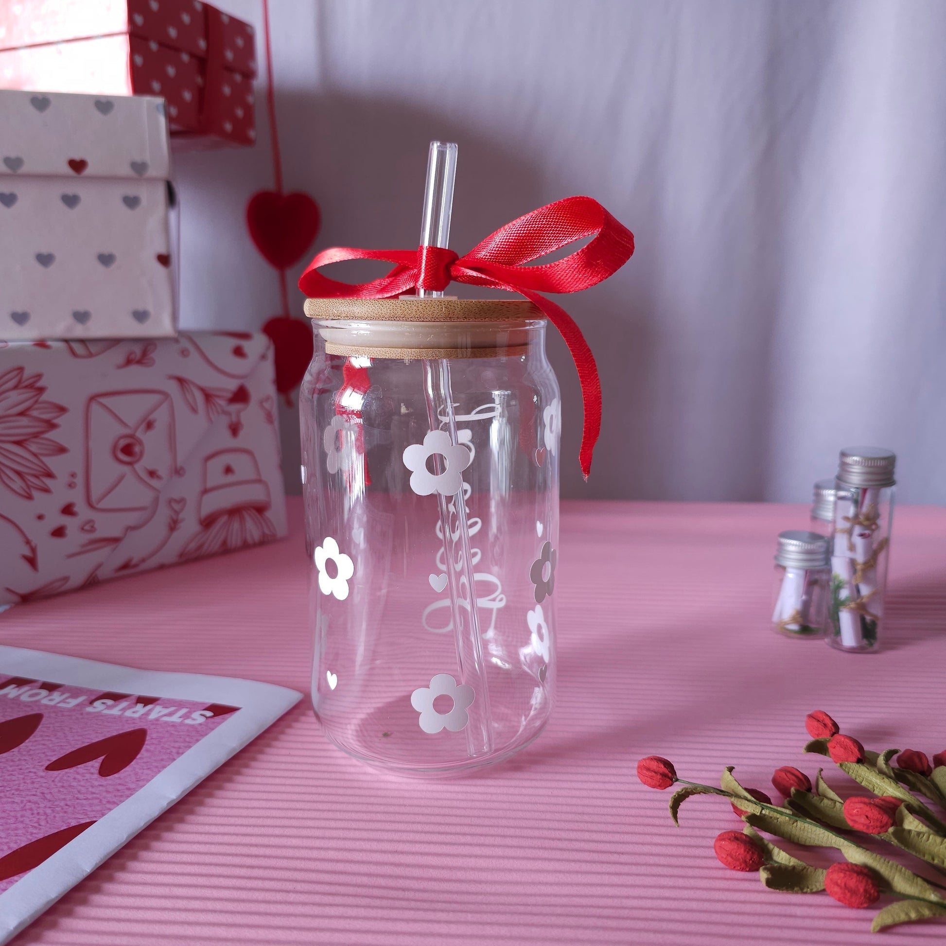 Cute Flower Sipper Personalized