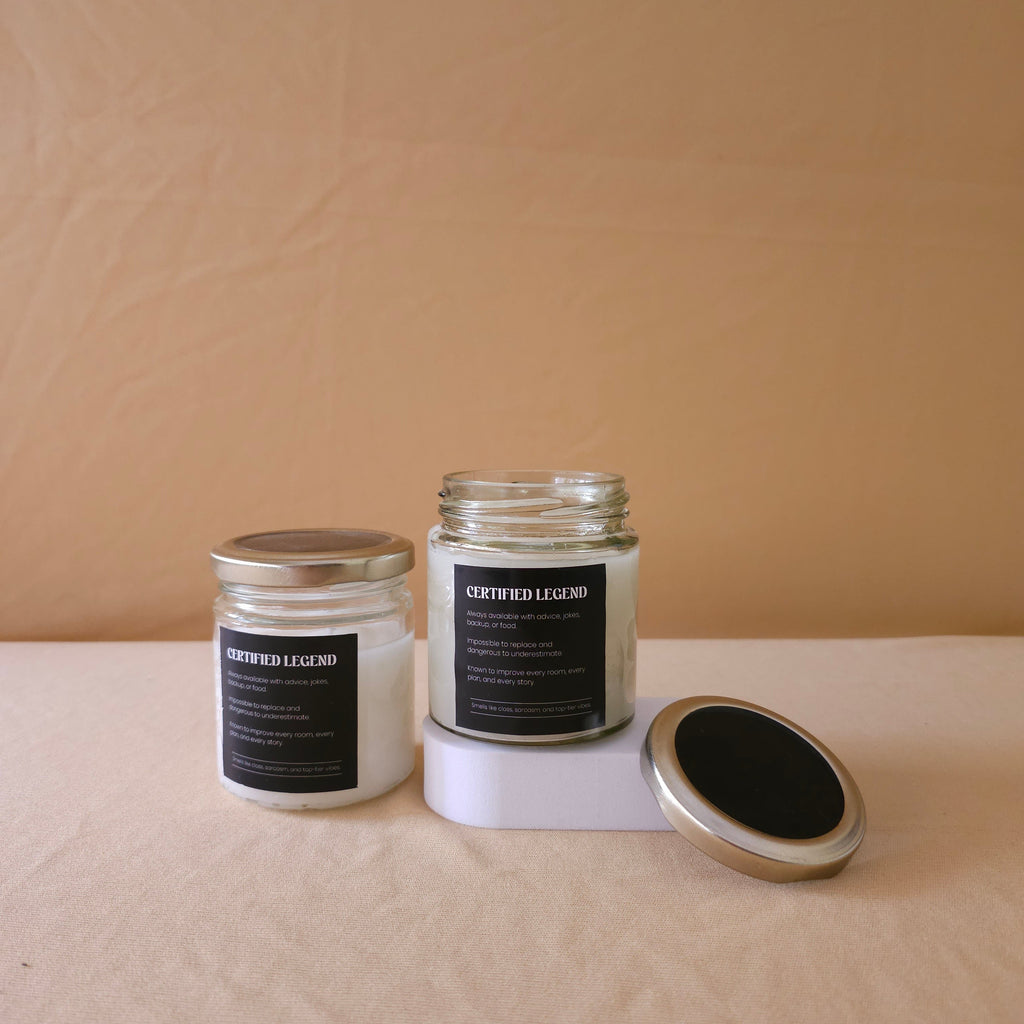 Scented Groomsman Candle