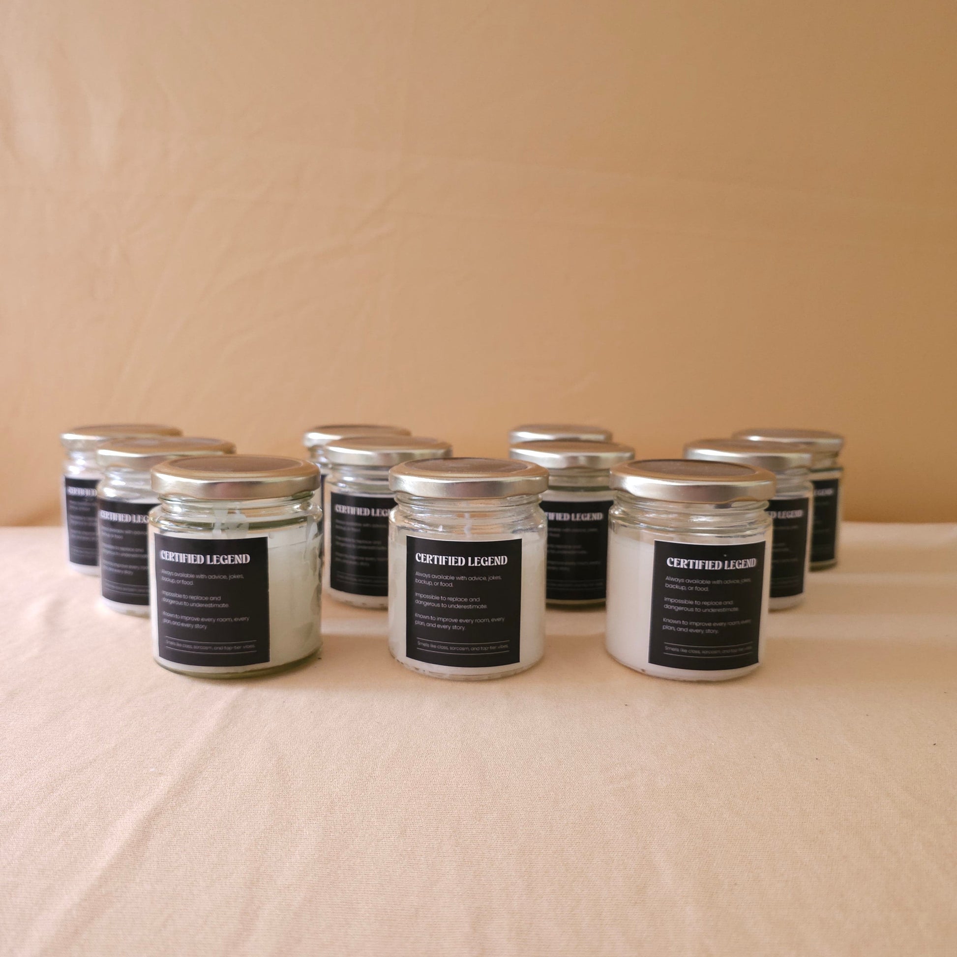 Scented Groomsman Candle