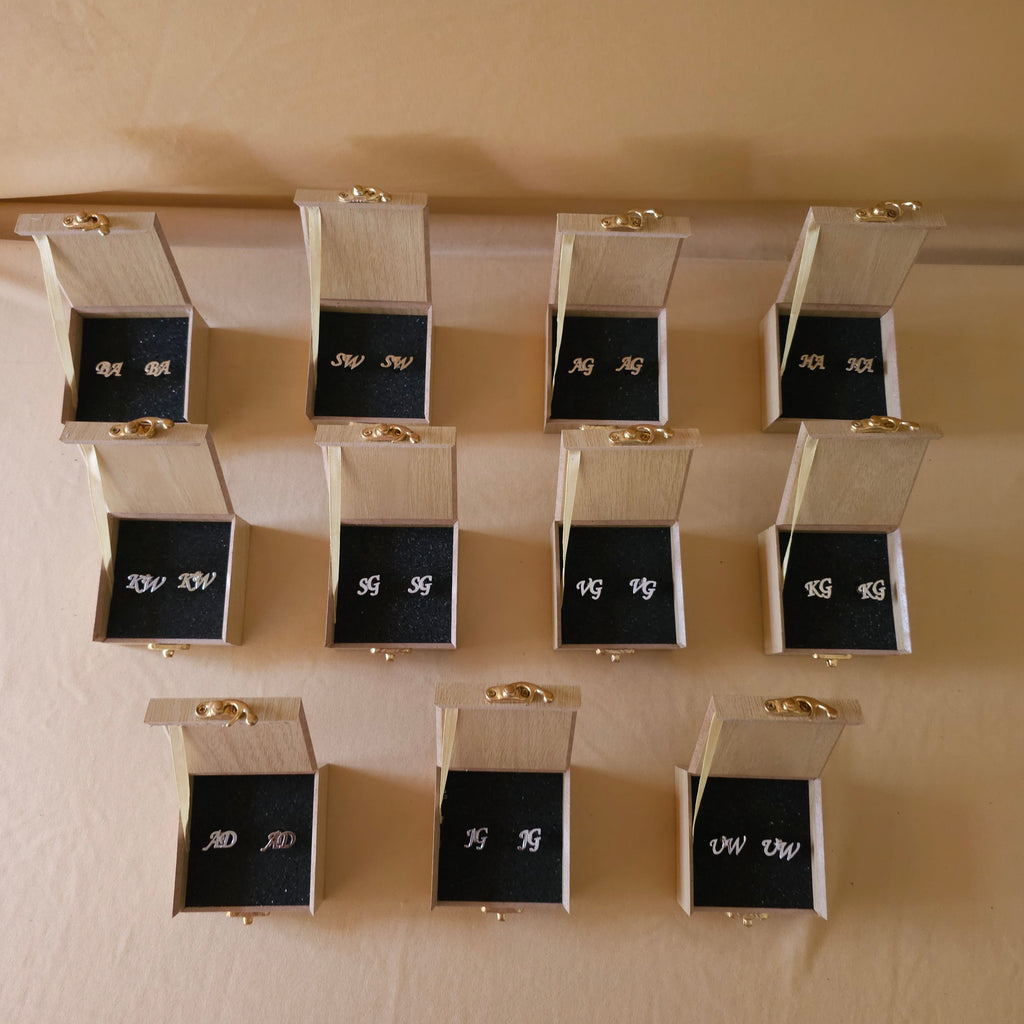 Initials Personalised Cufflinks