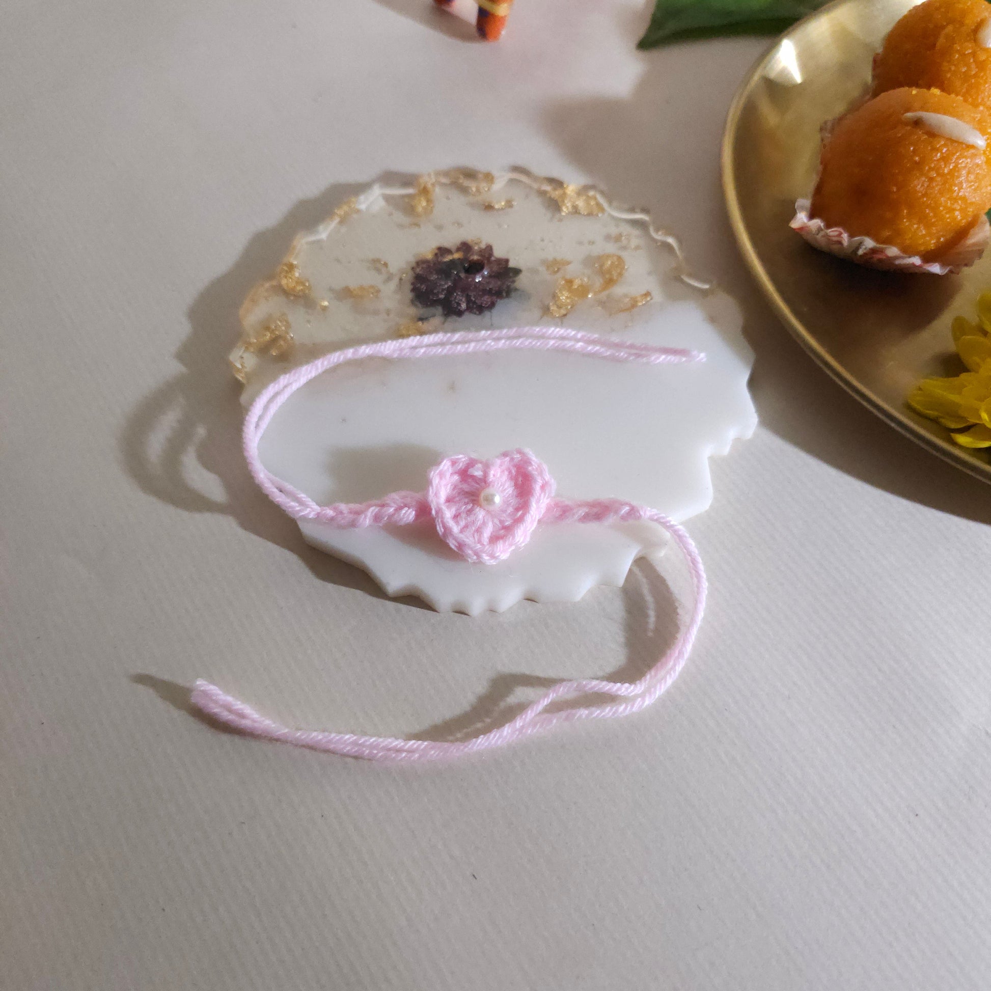 Pink Heart Crochet for babies