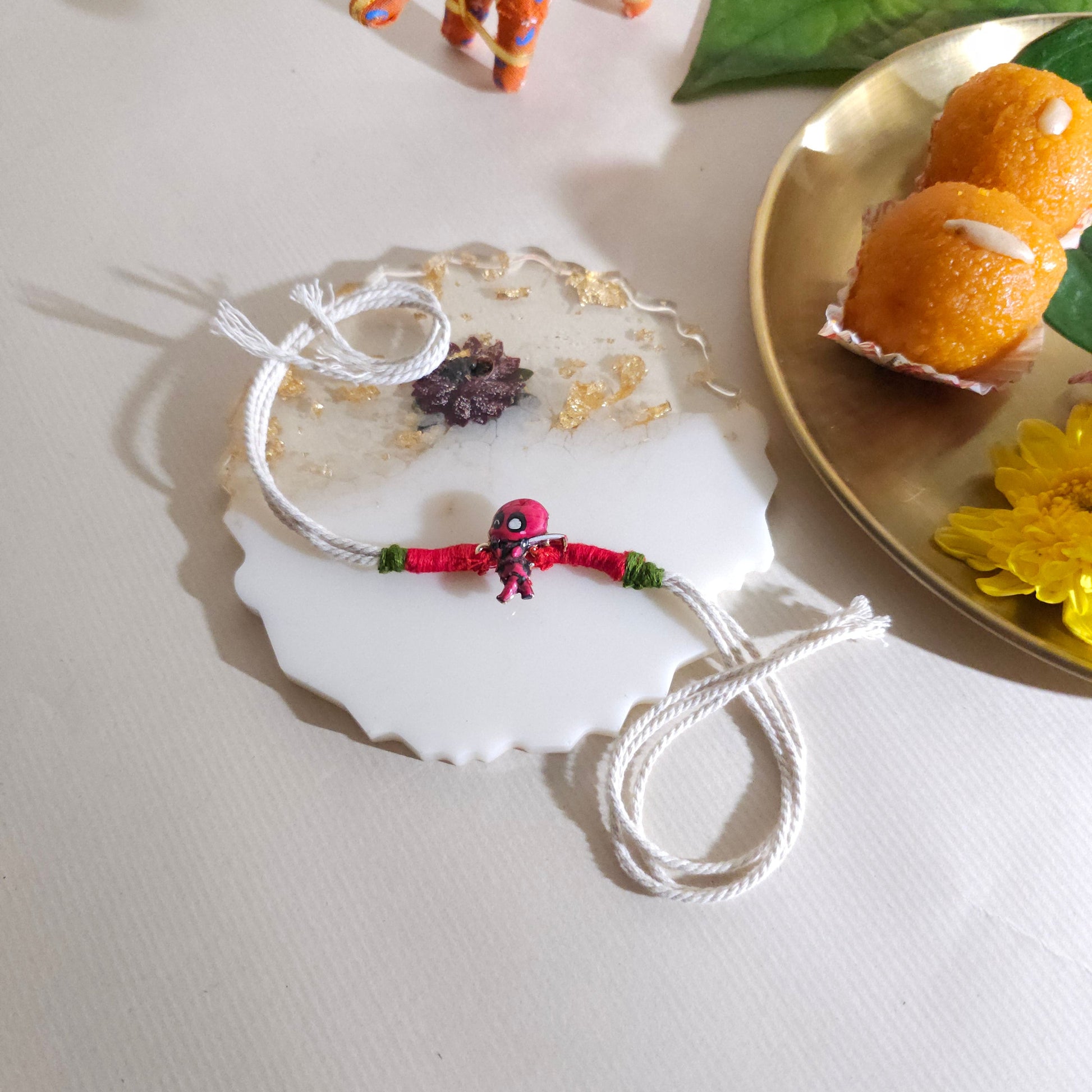 Spiderman charm Kids Rakhi