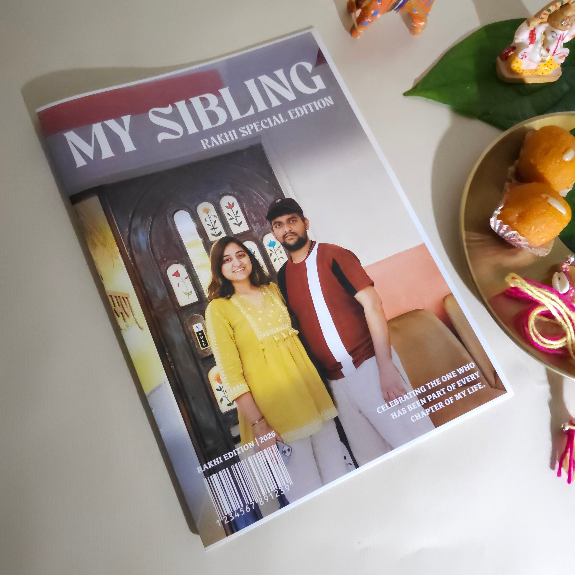 Rakhi personalised Magazine.
