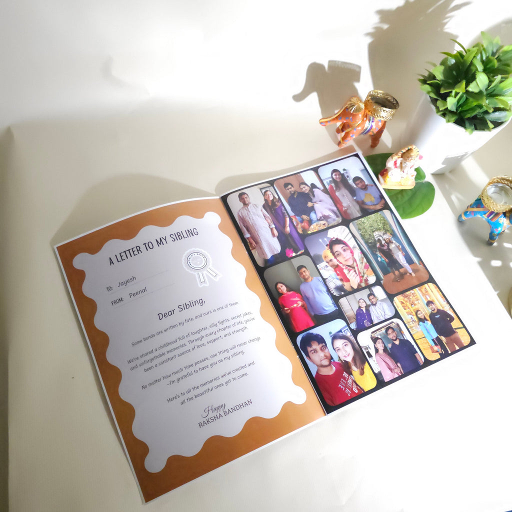 Rakhi personalised Magazine.
