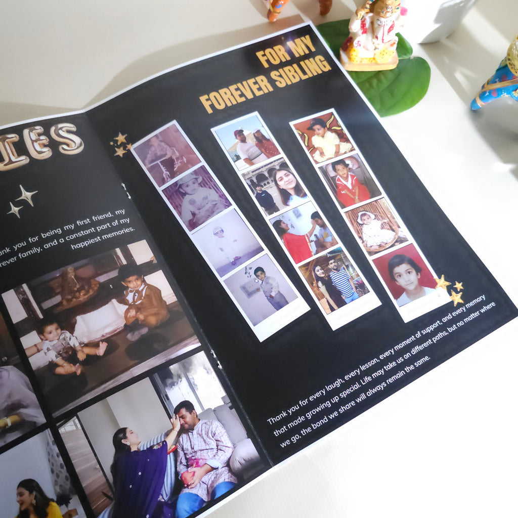 Rakhi personalised Magazine.