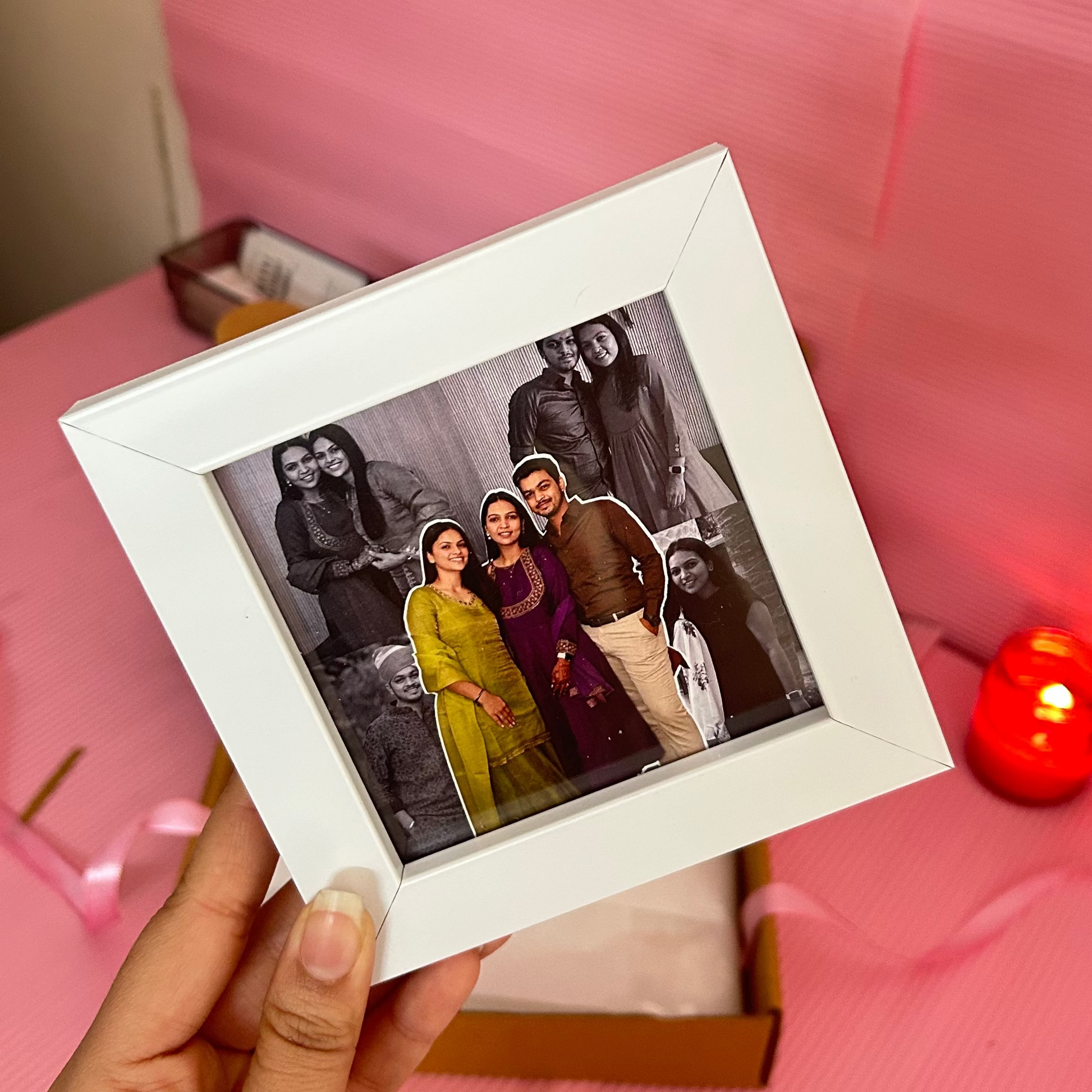 personalised Pop out Frame