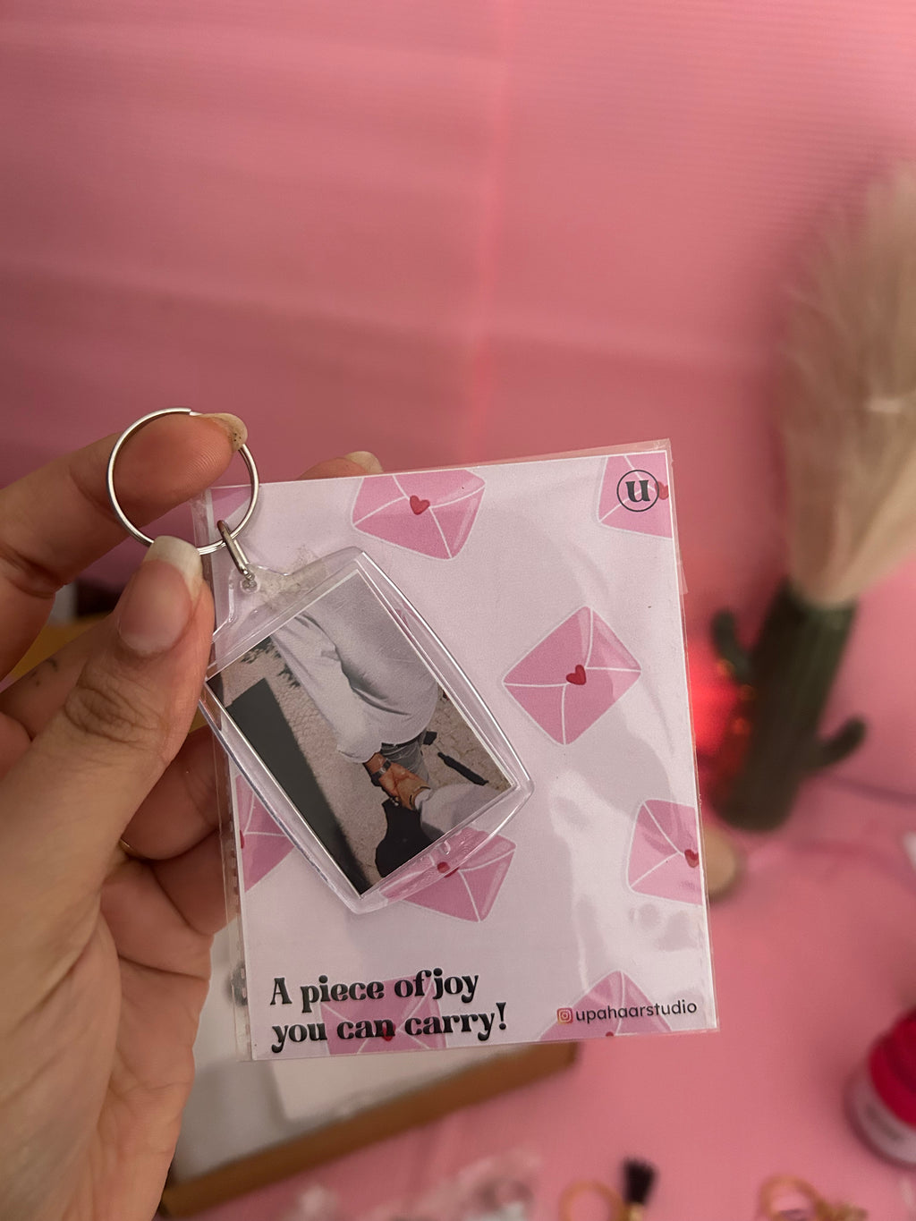 Personalised Photo/Message keychain
