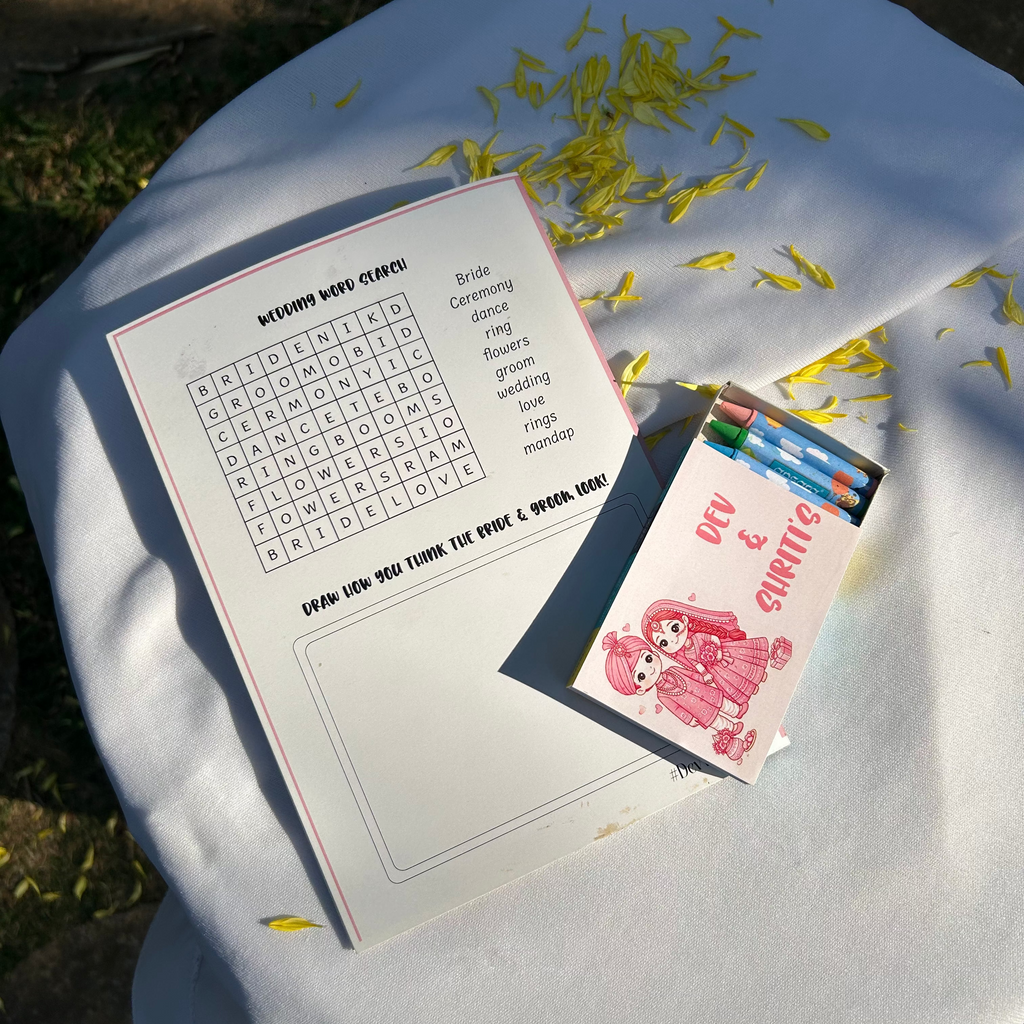 Wedding Activities Books