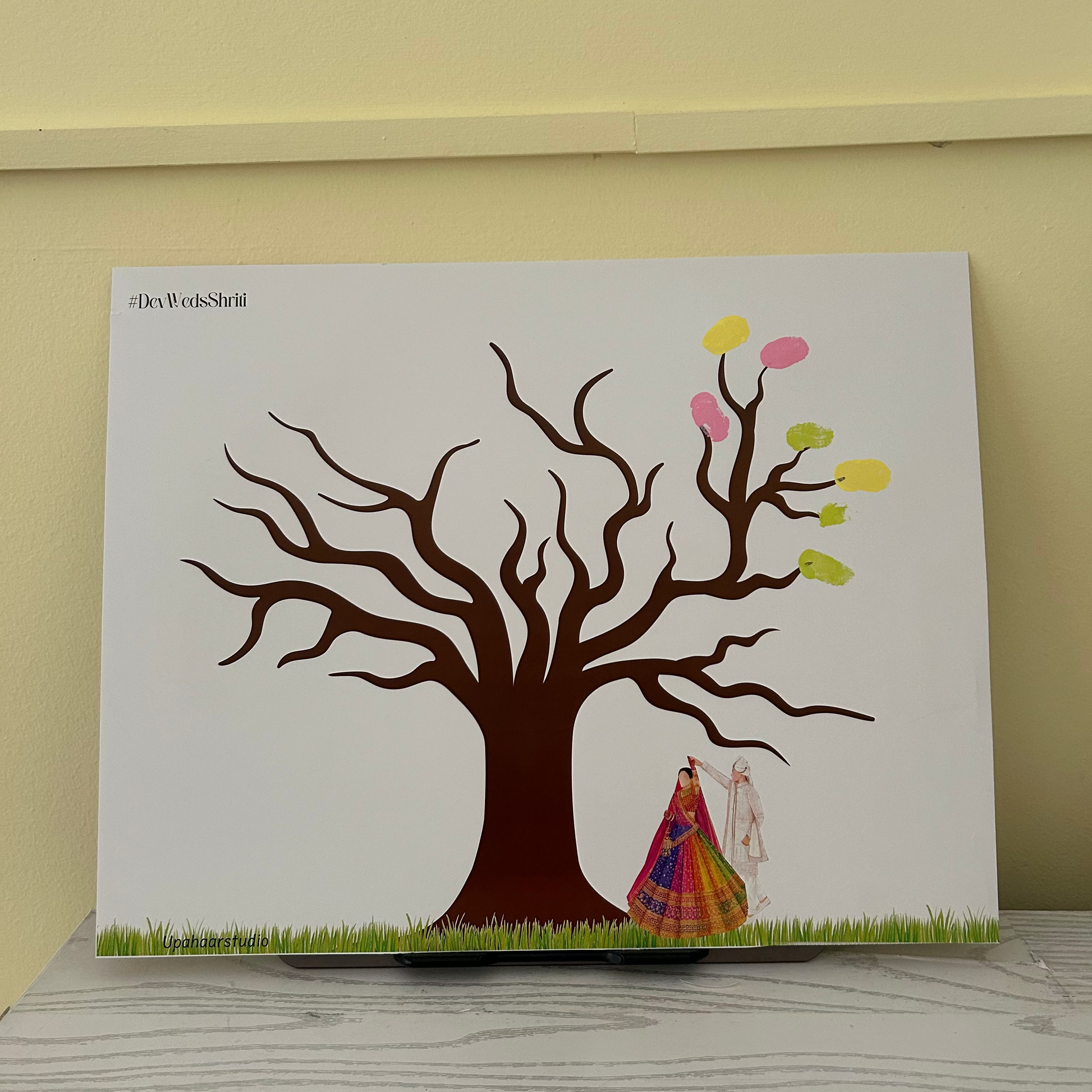 Canvas Tree for Finger Prints