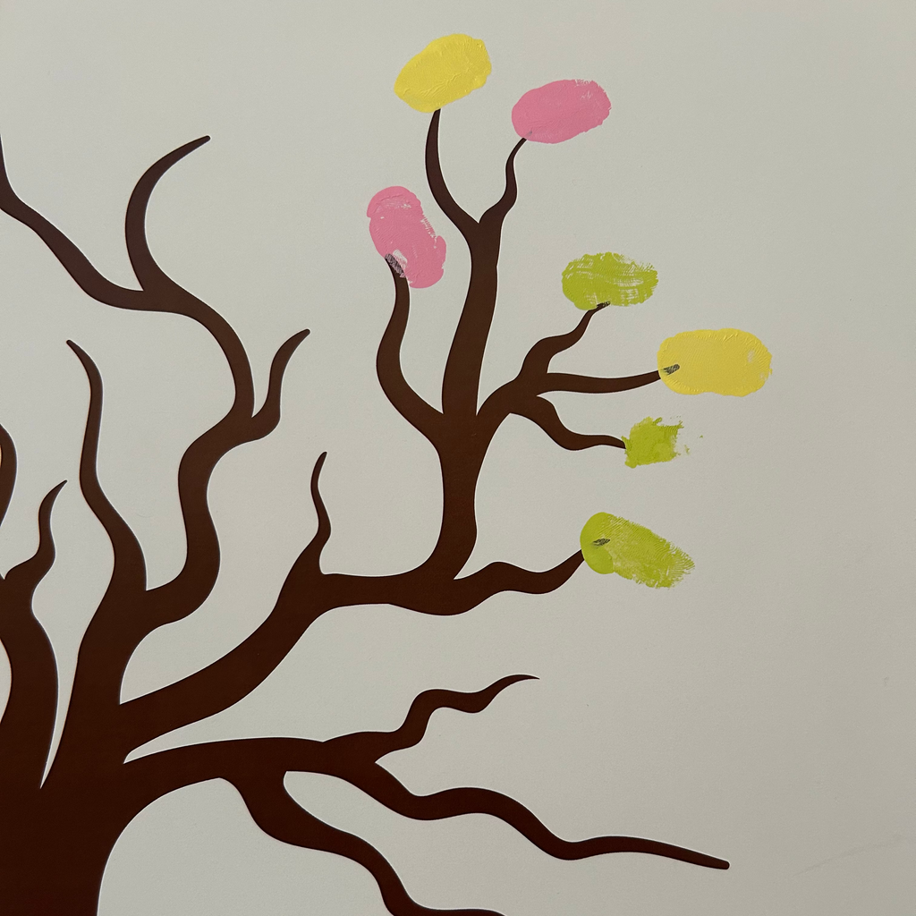 Canvas Tree for Finger Prints