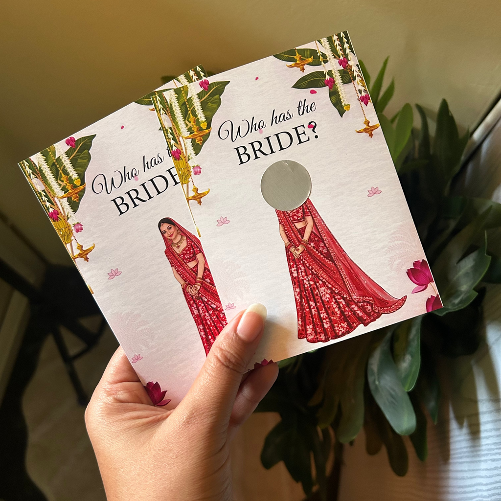 Scratch Card [Find Bride and groom]