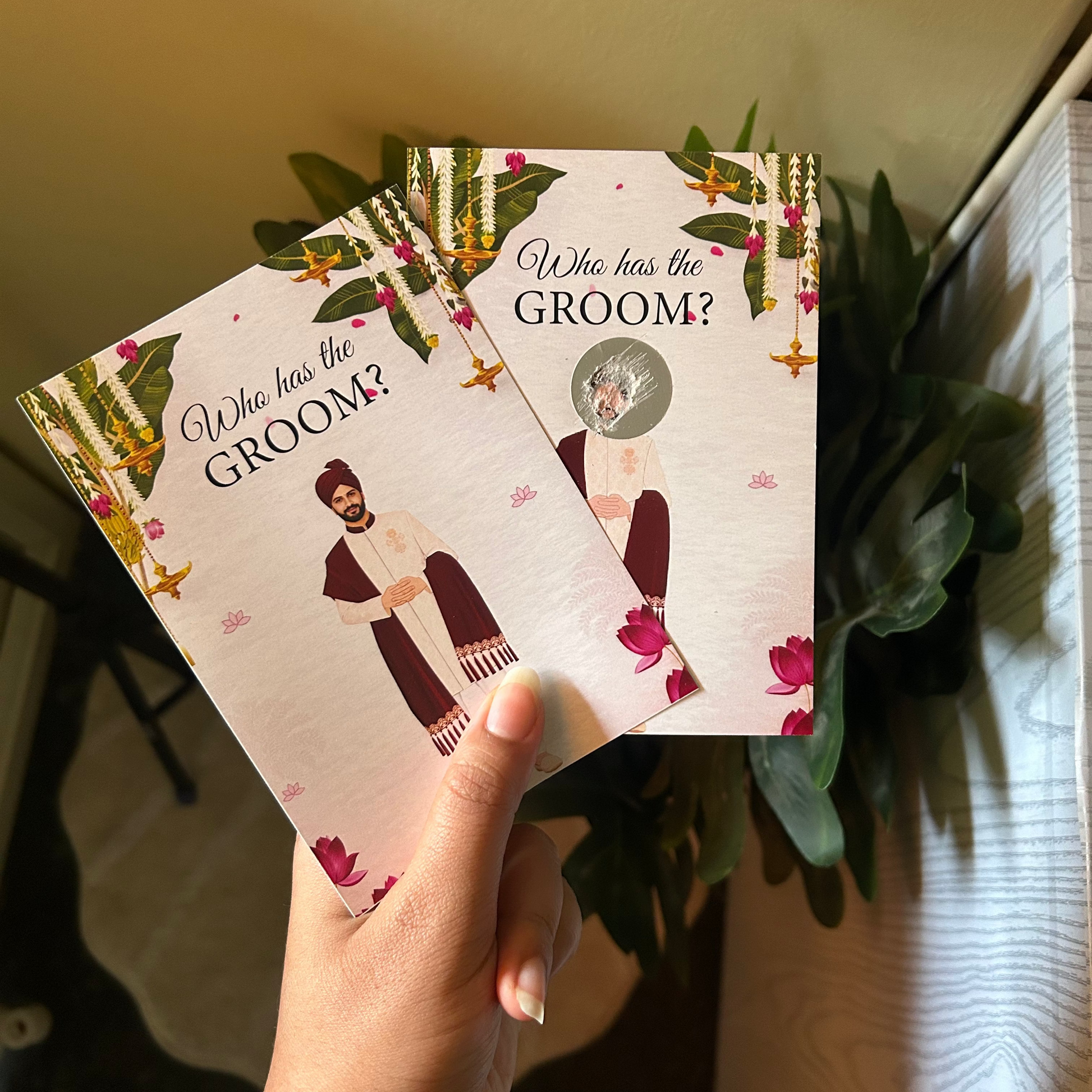 Scratch Card [Find Bride and groom]