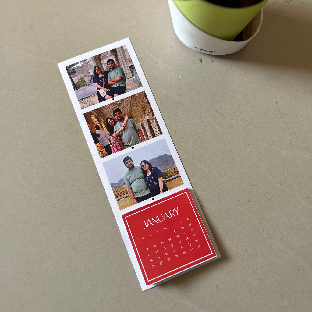 Tear-Up Fridge Magnet Polaroid Calendar