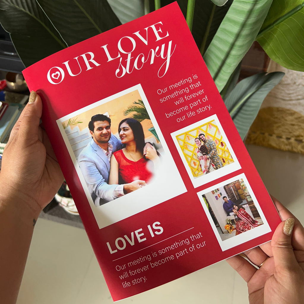 Valentine Edition Personalised Magazine