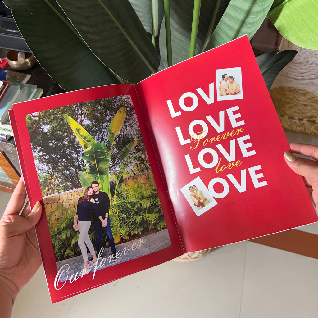 Valentine Edition Personalised Magazine