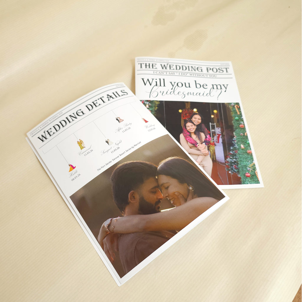 Bridesmaid Proposal Magazine