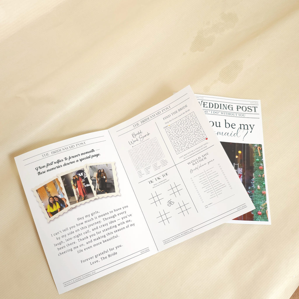 Bridesmaid Proposal Magazine