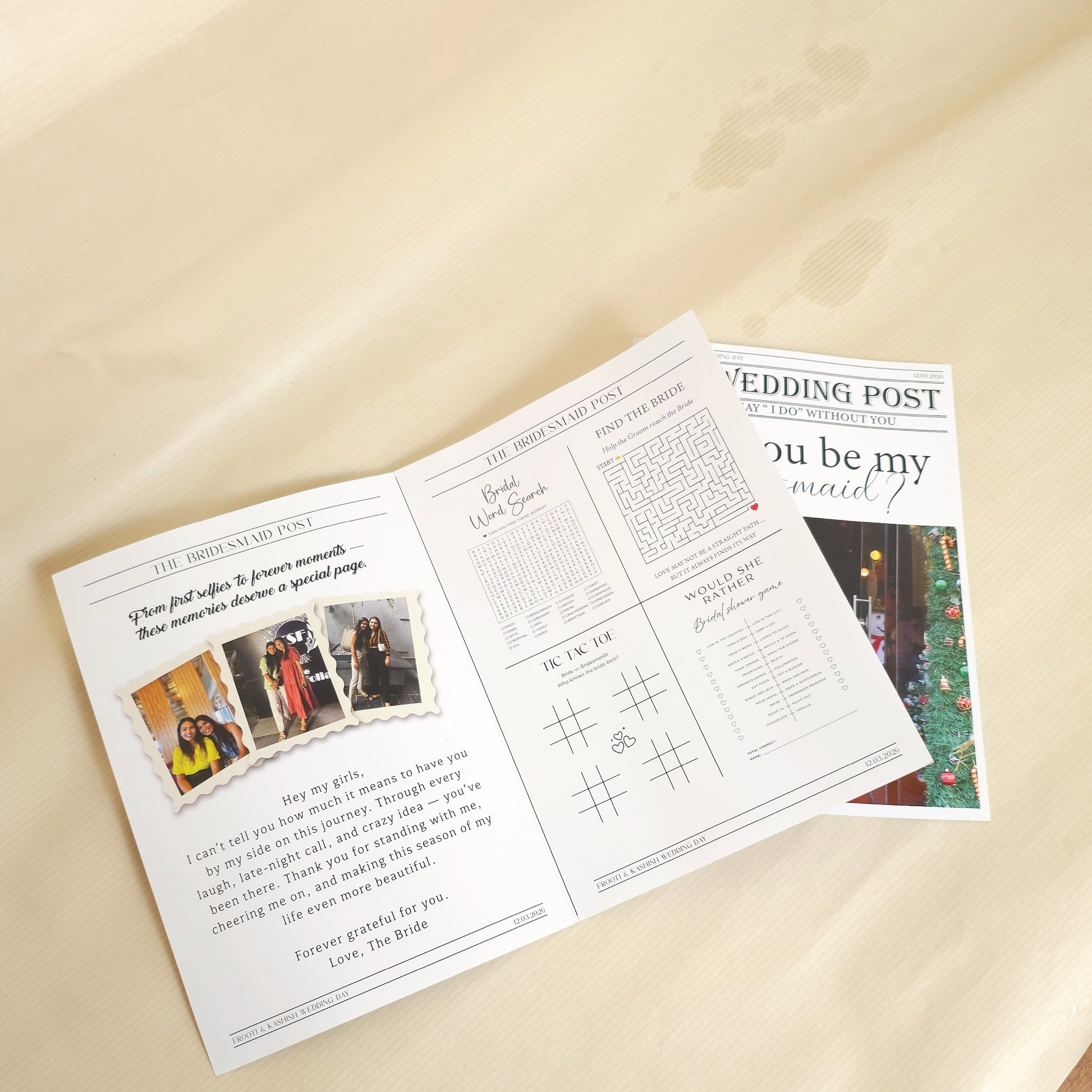 Bridesmaid Proposal Magazine